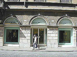 Armani boutique
