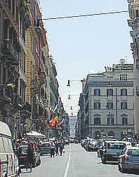 Via del Corso, looking South