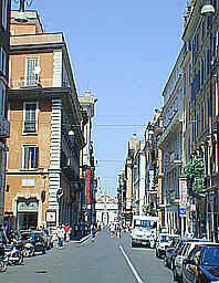 Via del Corso, looking North
